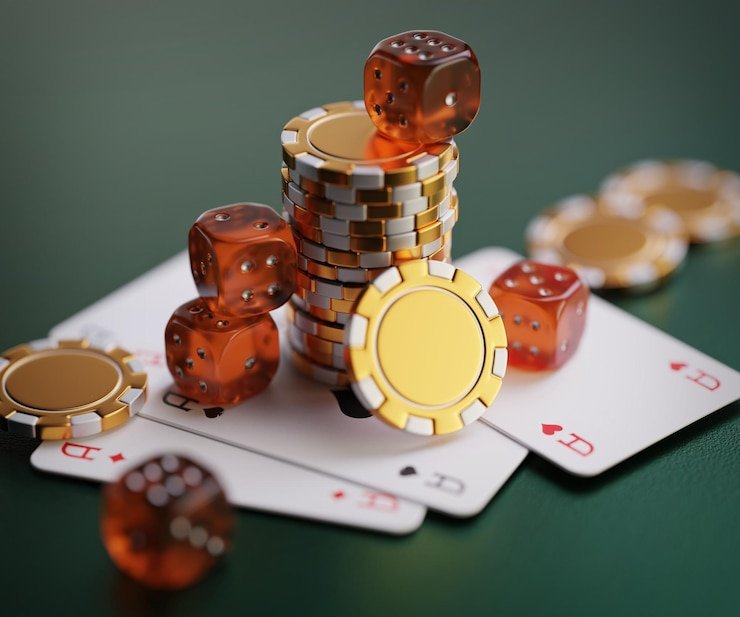 Andar Bahar live dealer table showing two card piles (Andar left, Bahar right) with centre card face-up